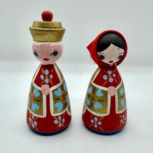 DENMARK 🇩🇰 Magens Eigenbrod hand painted Bogense s2 wood figurines nativity